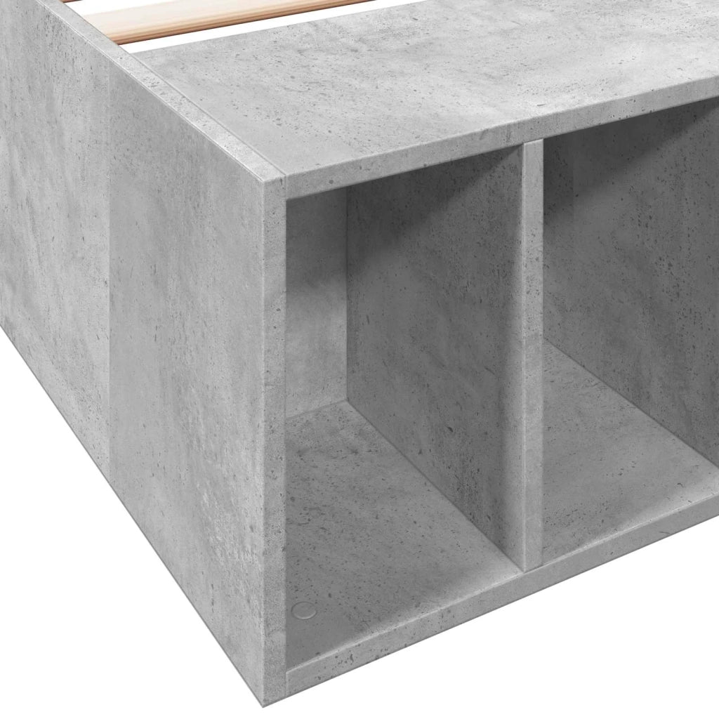 Telaio del letto con storage Grigio Cemento 80 x 200 cm 3429562