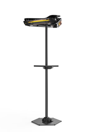 Stufa Elettrica Riscaldatore Infrarossi IP65 Girosole 3x1200W con Tavolino