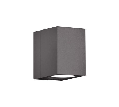 Applique Led Esterno Parete Spot Faretti Orientabili Antracite Tiber GD Trio