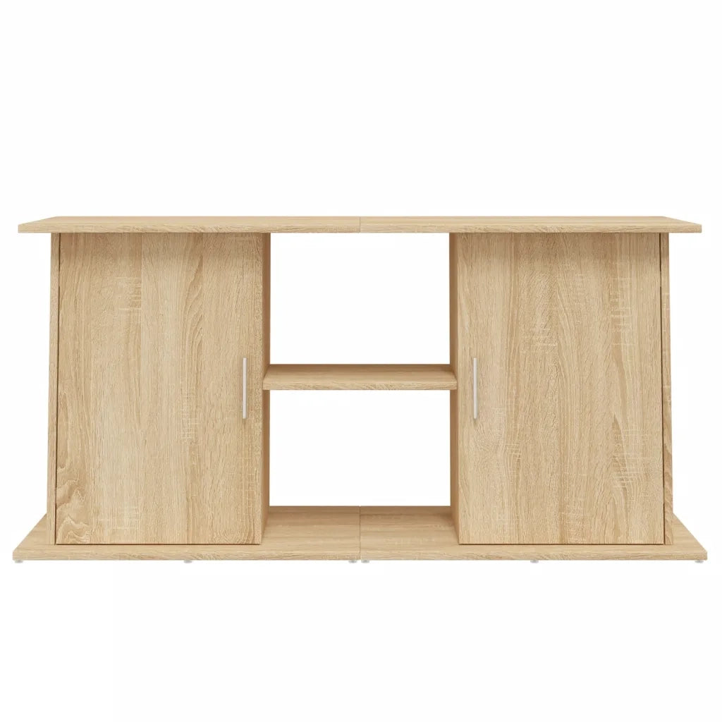 Supporto per acquario in rovere Sonoma 121x41x58 cm in legno ingegnerizzato 833618