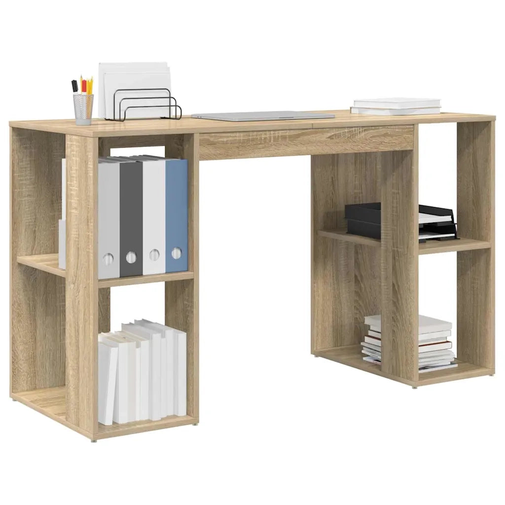 Scrivania Rovere Sonoma 130 x 50.5 x 75 cm Legno multistrato 869500