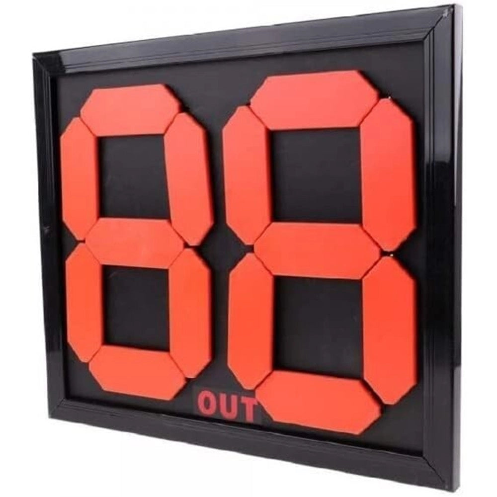 Trade Shop - Tabella Tabellone Partita Cambi Calcio Sport Sostituzioni Doppio 2 Cifre -