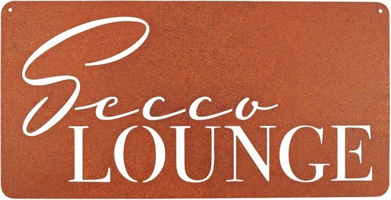 Decorazione da Parete per Esterno e Interno - Resistente alle Intemperie - Ideale per Regali 

Modello: Seccolounge 
Codice Prodotto: 123456