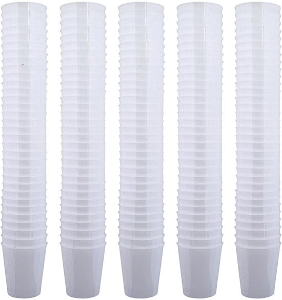 Set di bicchieri in plastica da 29 ml - Resistenti all'usura - Resistenti al lavastoviglie - Riciclabili - 160 pezzi