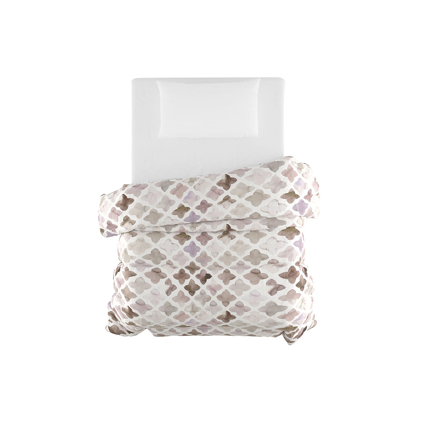 Trapunta Invernale Matrimoniale Stampata in Microfibra 200gr Double Face Florence