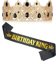 Decorazione per compleanno per uomo - Accessorio per compleanno - Corona per re - Sjerp - Materiale leggero - Decorazione per festa di compleanno