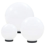 Set Lampade a LED Sferiche 3 pz in PMMA 20/30/40cm CFW9533302