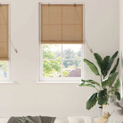 Tenda a rullo con tende Marrone 80 x 220 cm Bambù 42006849