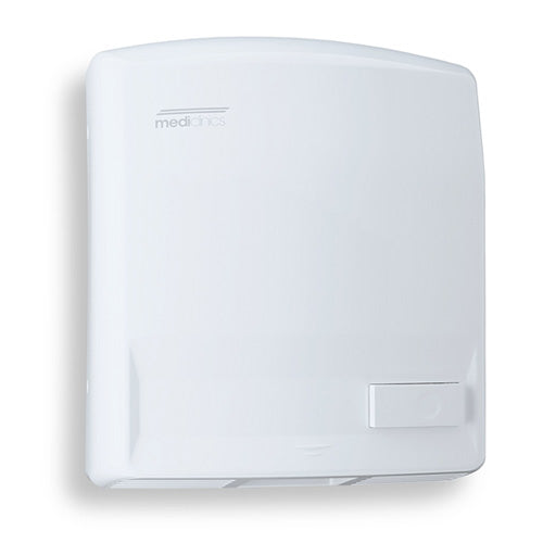 Asciugamani Elettrico Aria Calda Manuale in Abs Bianco Mediclinics Juniorplus M88Plus