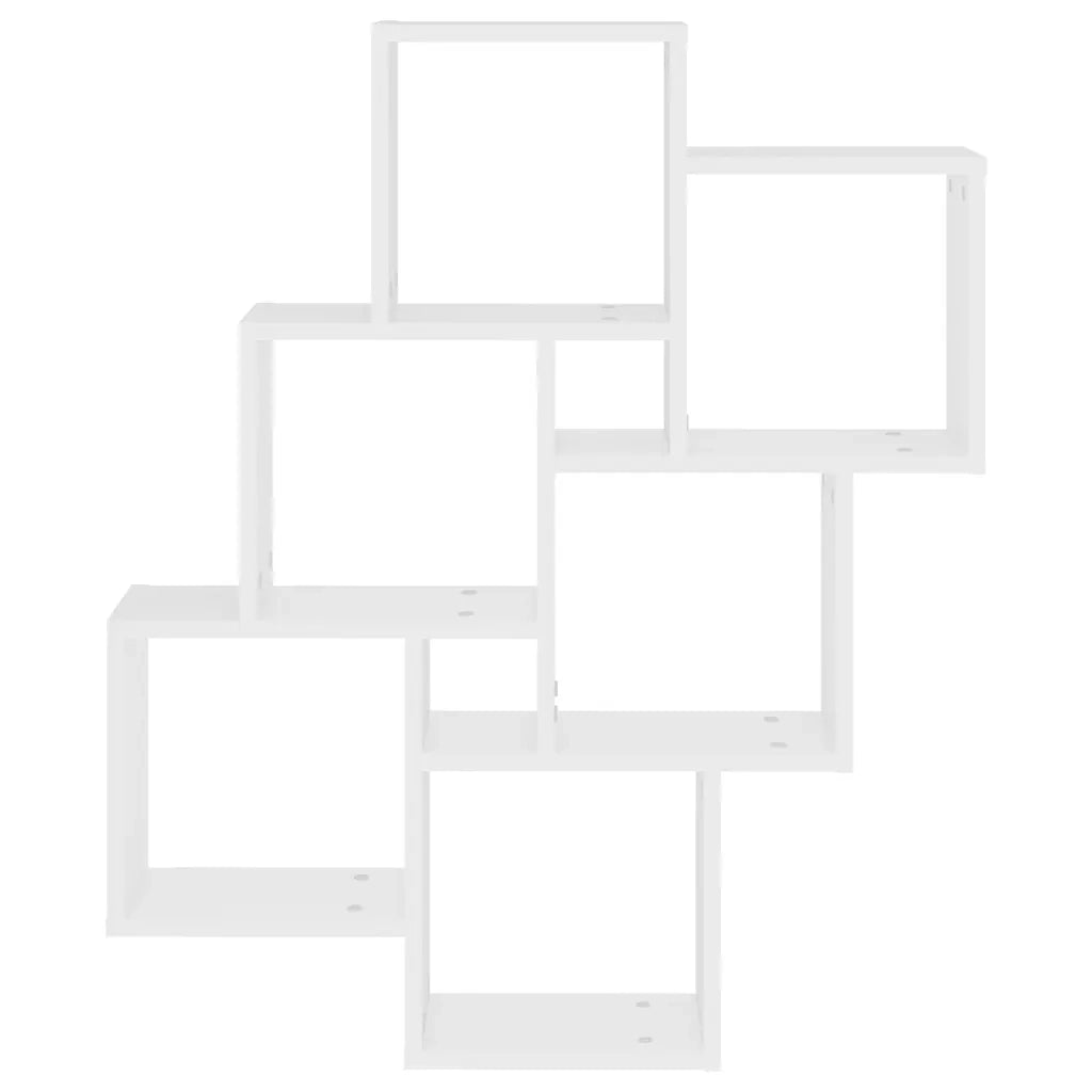 Scaffale a Parete Bianco 90x16x78 cm in Multistrato cod mxl 65993