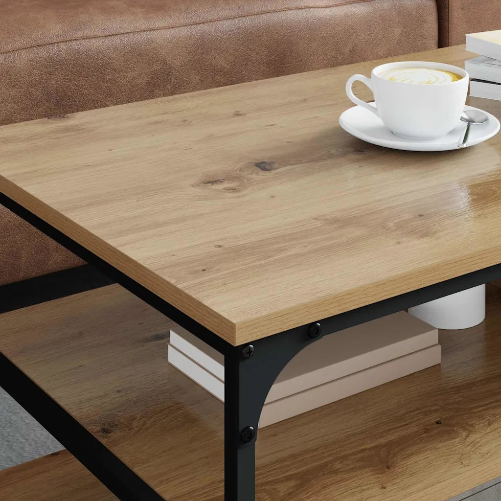 Tavolino da salotto | Tavolino da caff¨¨ | Tavolino da Soggiorno Rovere artigianale 100 x 50 x 45 cm