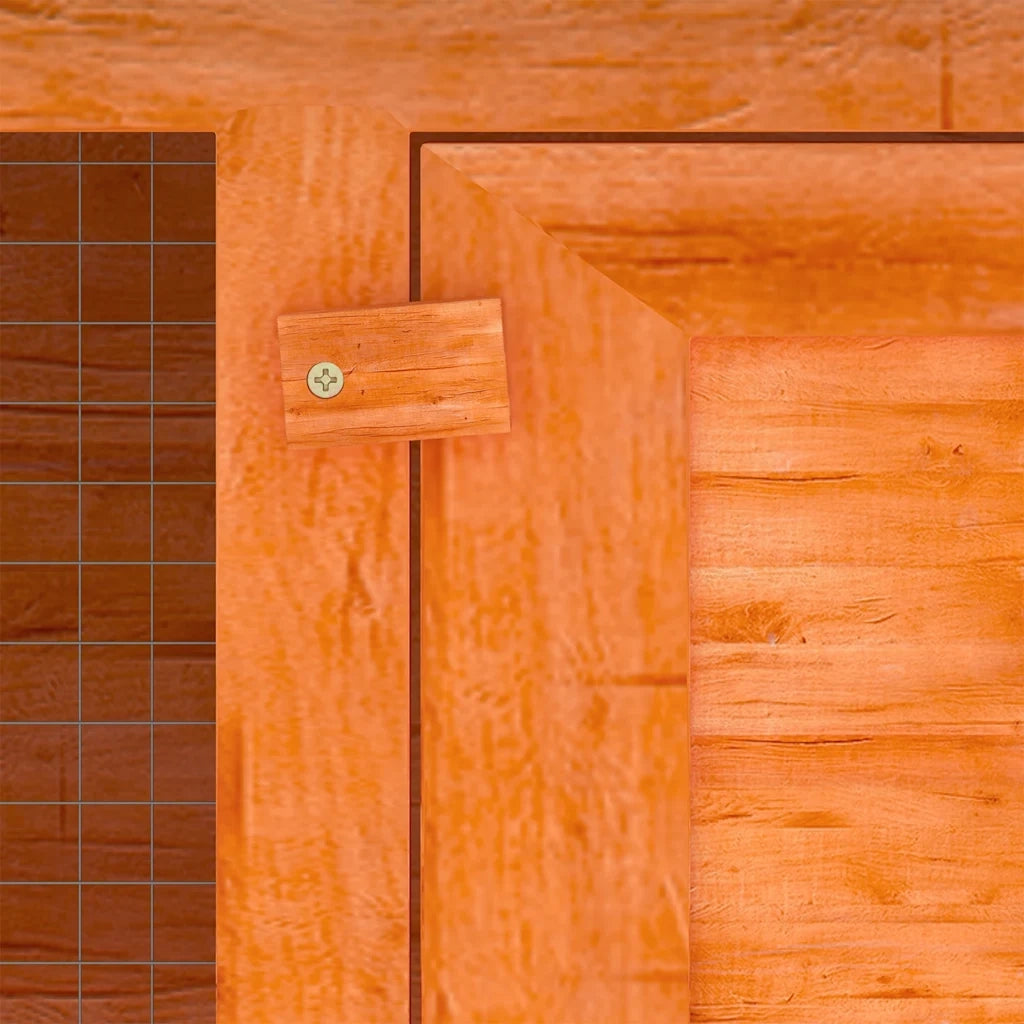 Conigliera a Due Piani in Legno CFW4547540
