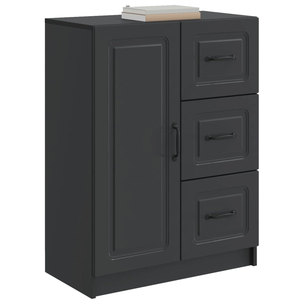 Credenza Nero 66 x 34,5 x 87 cm Legno ingegnerizzato 895776