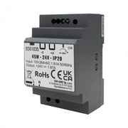 Alimentatore DIN per LED Premium 24V 45W IP20 Ecolight