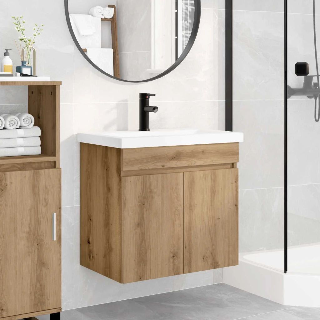 Mobile bagno con rubinetto Rovere Artigianale 61 x 40 x 74,5 cm 889544