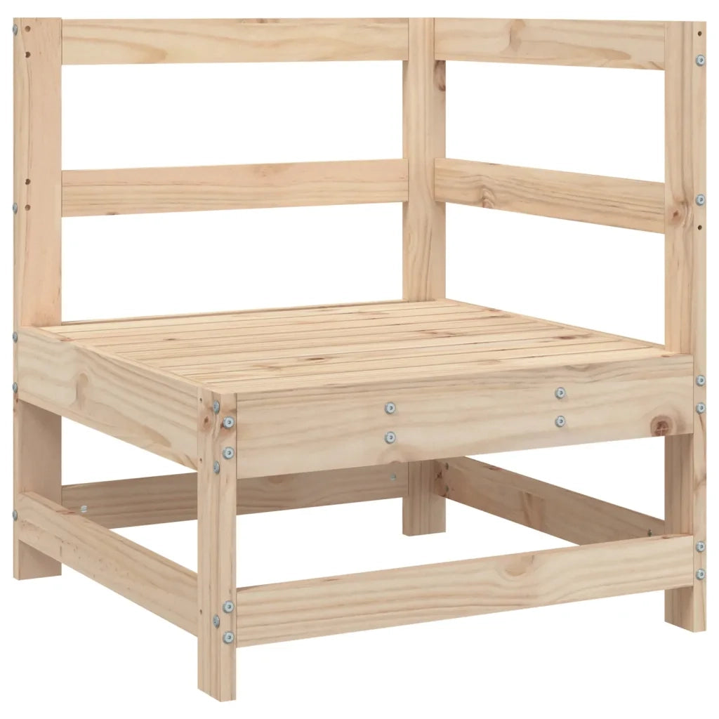 Set Divani da Giardino 5 pz in Legno Massello di Pino 3250500