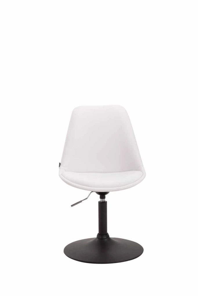 Sedia da pranzo MAVERICK in similpelle bianco,nero