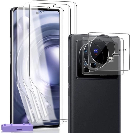 Protezione schermo per smartphone - autoadesiva - set da 3 - TPU