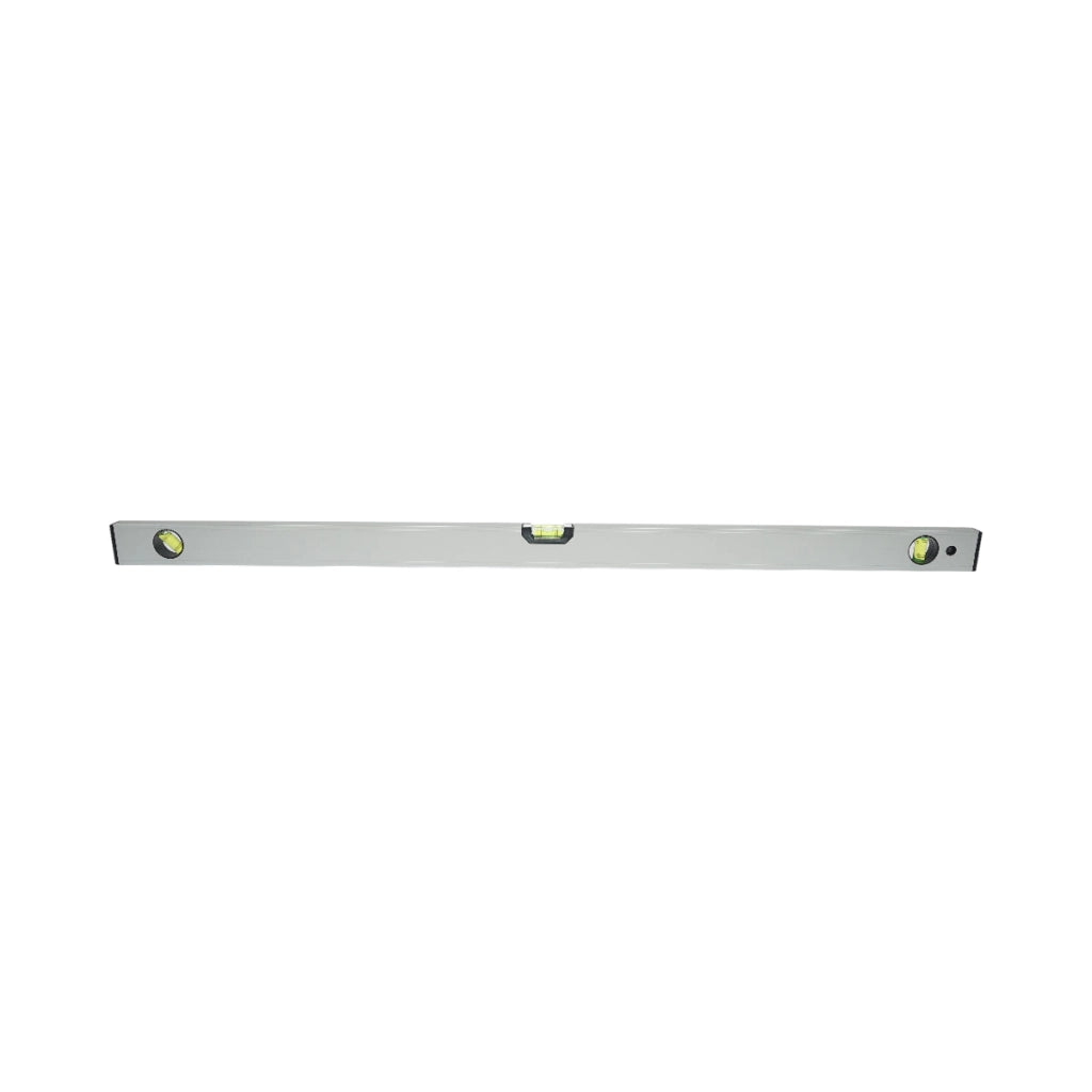 Nivella magnetica in alluminio, 1000mm, con 3 bolle di livello e righello graduato 0-100cm, Crownman