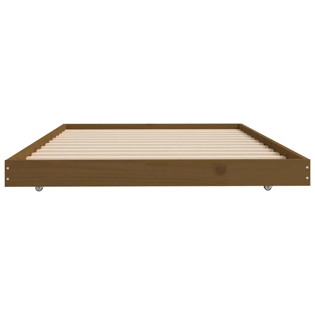 Giroletto Marrone Ambra 80x200 cm in Legno Massello di Pino 823502