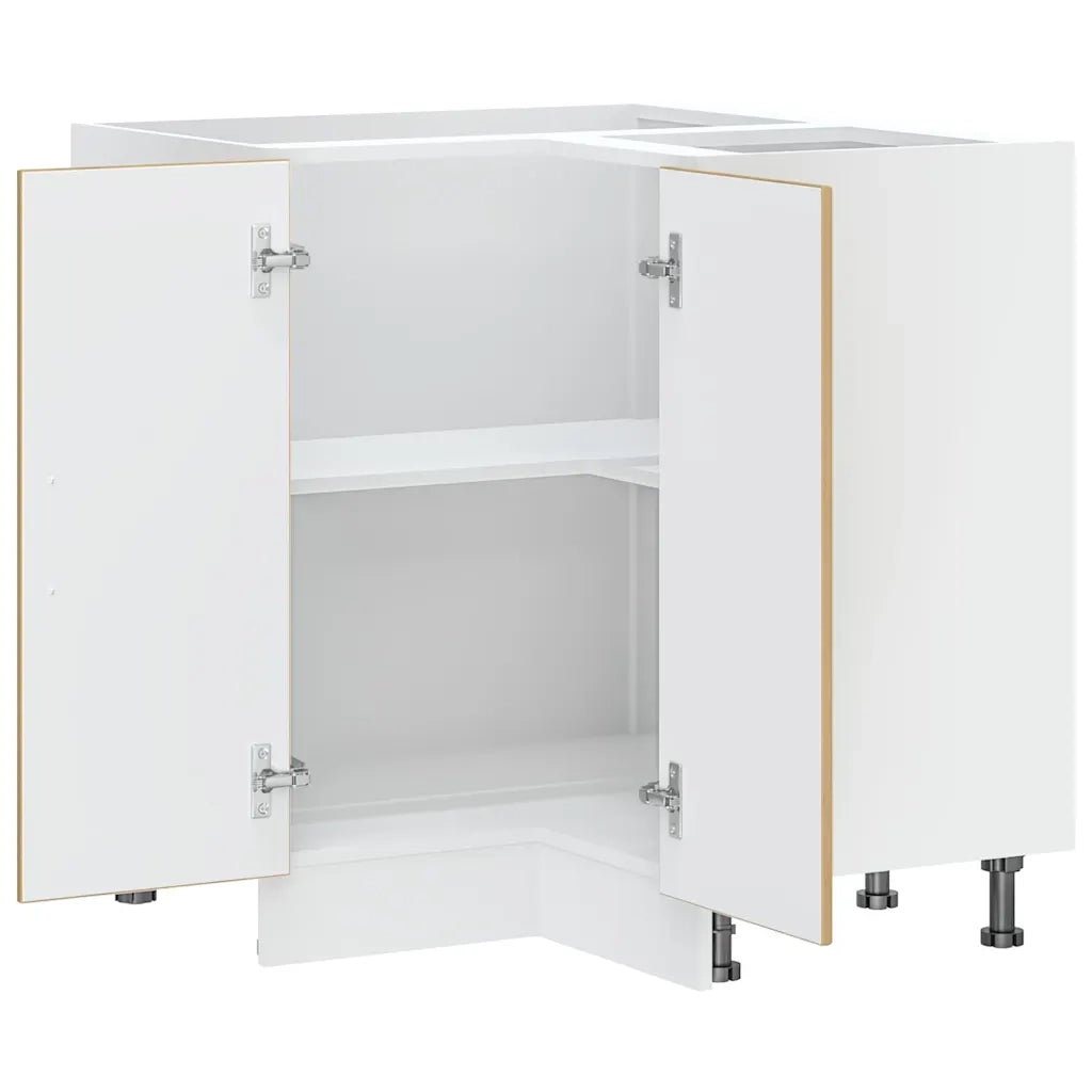 Mobile Base ad Angolo Cucina Kalmar Rovere Artigianale