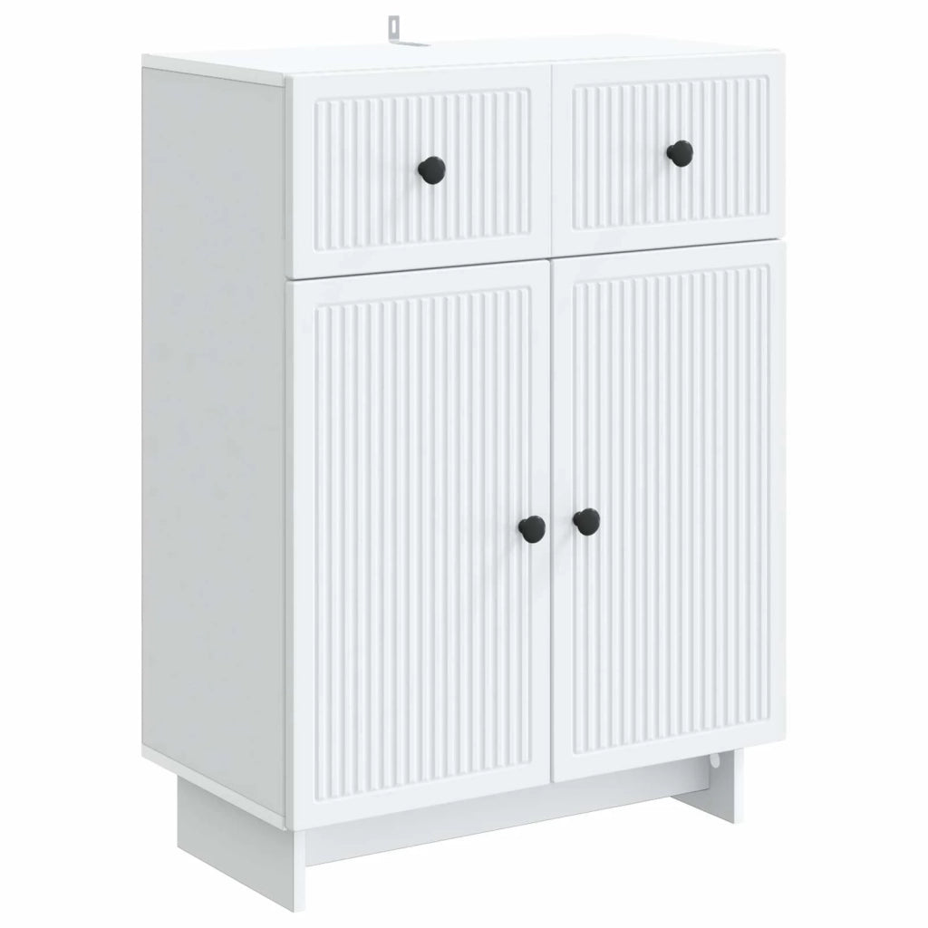 Credenza Bianco 66 x 34,5 x 90 cm Legno ingegnerizzato 893945
