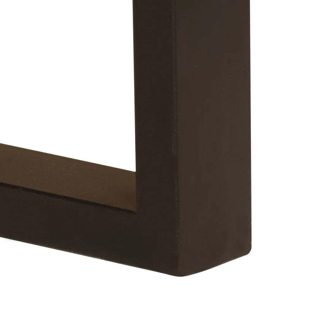 Scrivania con 2 Cassetti-Scrivanie per ufficio e studio 110x50x77 cm Legno Massello di Mango