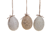 Set 12 Uova Truciolo H 8 cm