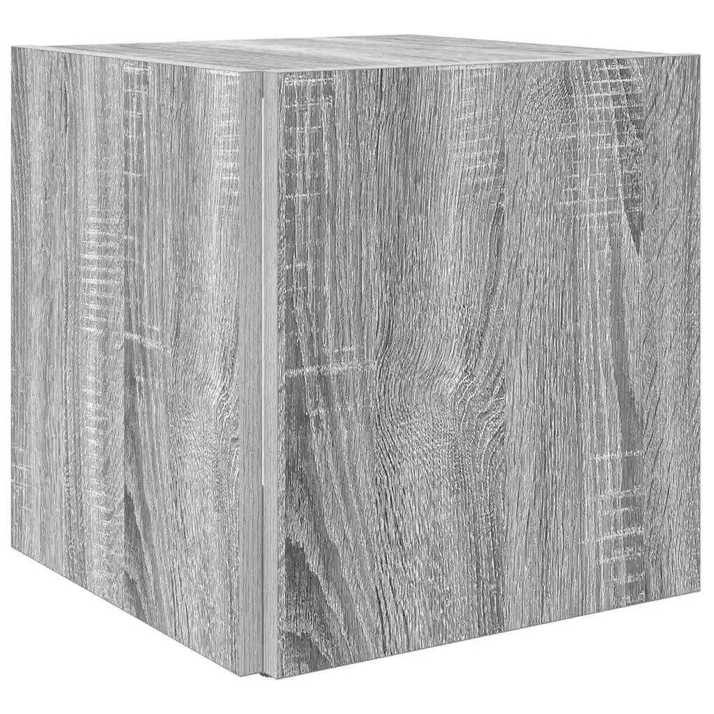Tavolino Salotto Grigio Sonoma 33x33x34,5 cm Legno Multistrato cod mxl 9394