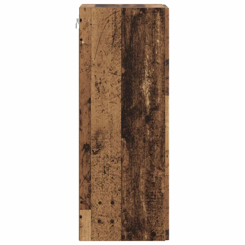 Mobiletto a muro Legno antico 66 x 34,5 x 90 cm 898743