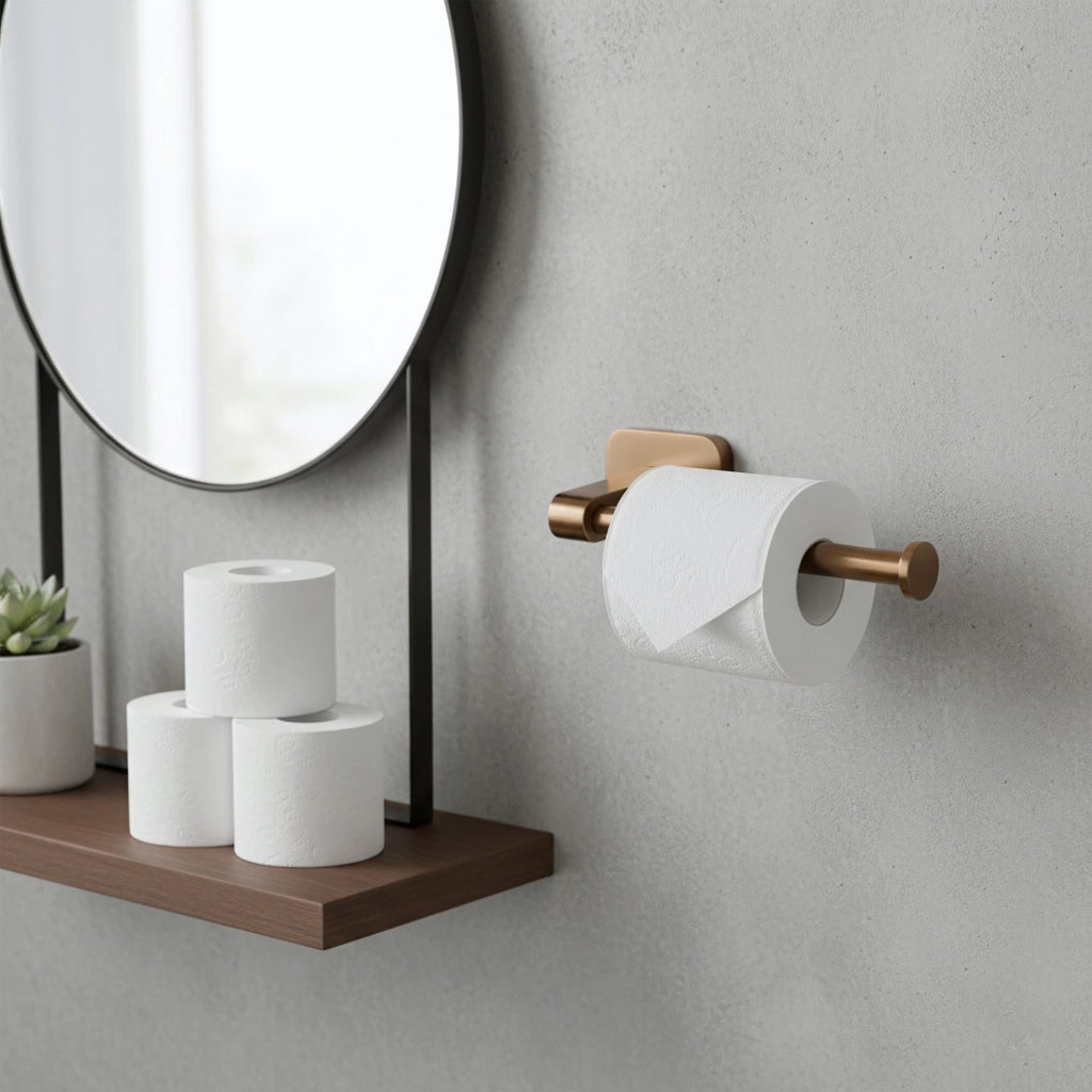 Porta Carta Igienica 5909 Nico Brush Copper