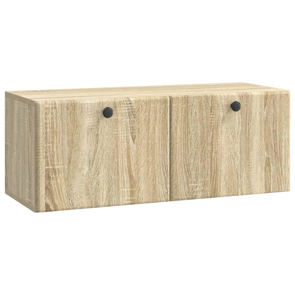 Mobile Porta TV da Muro 78,5 x 31 x 30 cm Rovere Sonoma