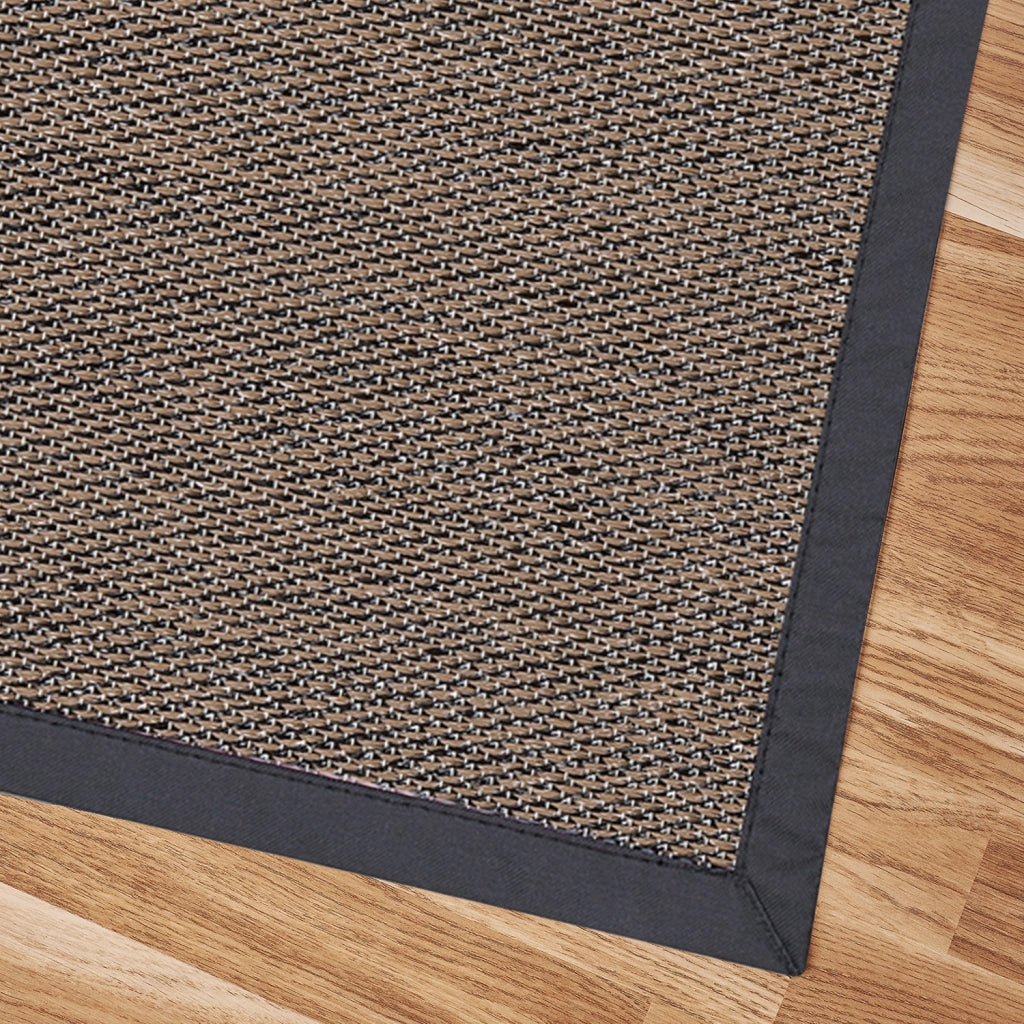 Tappeto vinilico di alta qualità marrone scuro 200x290