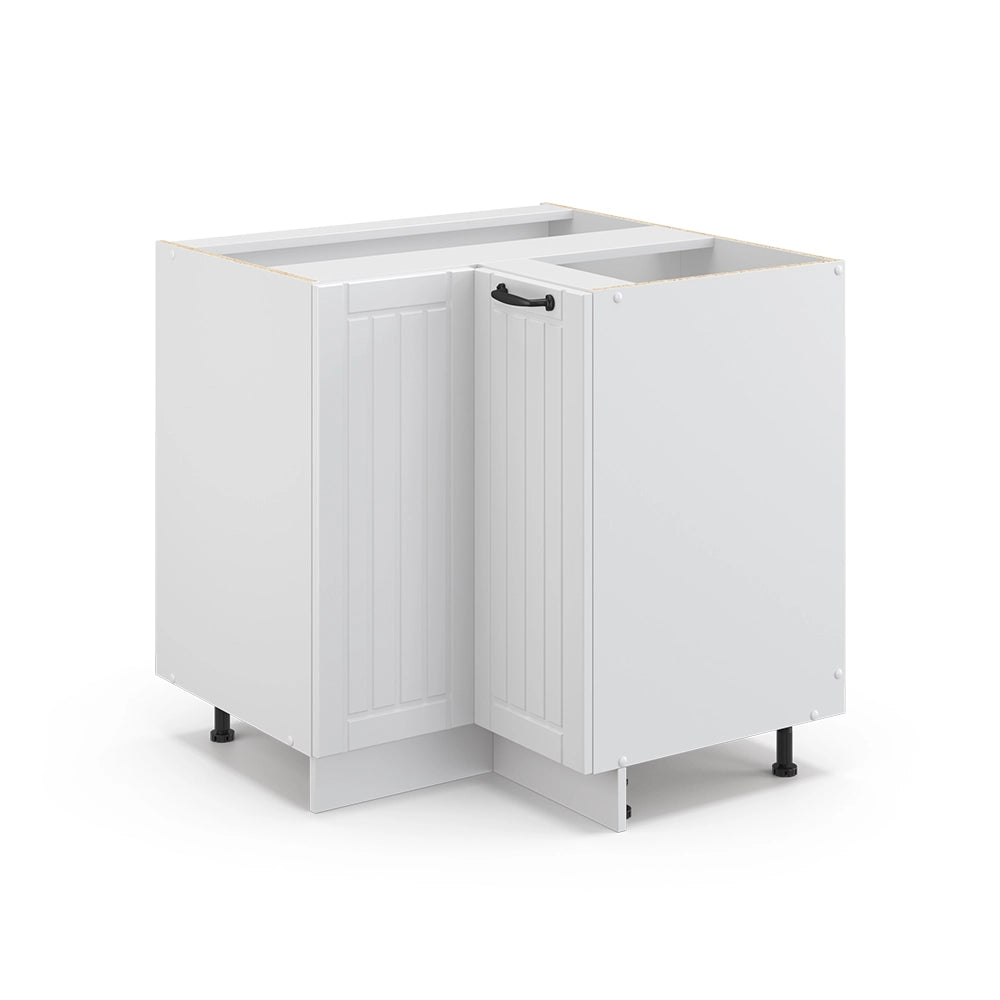 Vicco Mobile ad angolo cucina Bianco casa di campagna 80.5 cm senza piano di lavoro