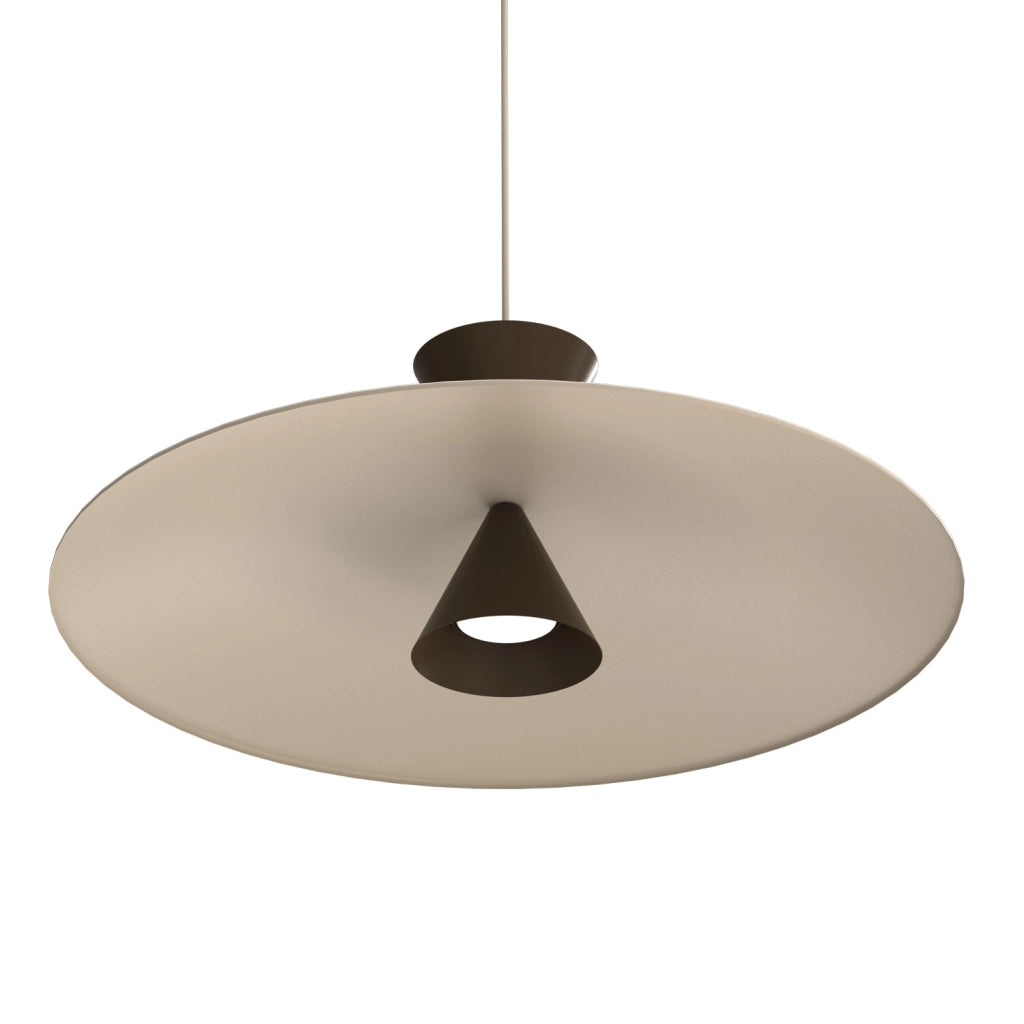 Lampada sospensione Mistic 1xGX53 beige marrone Luminex