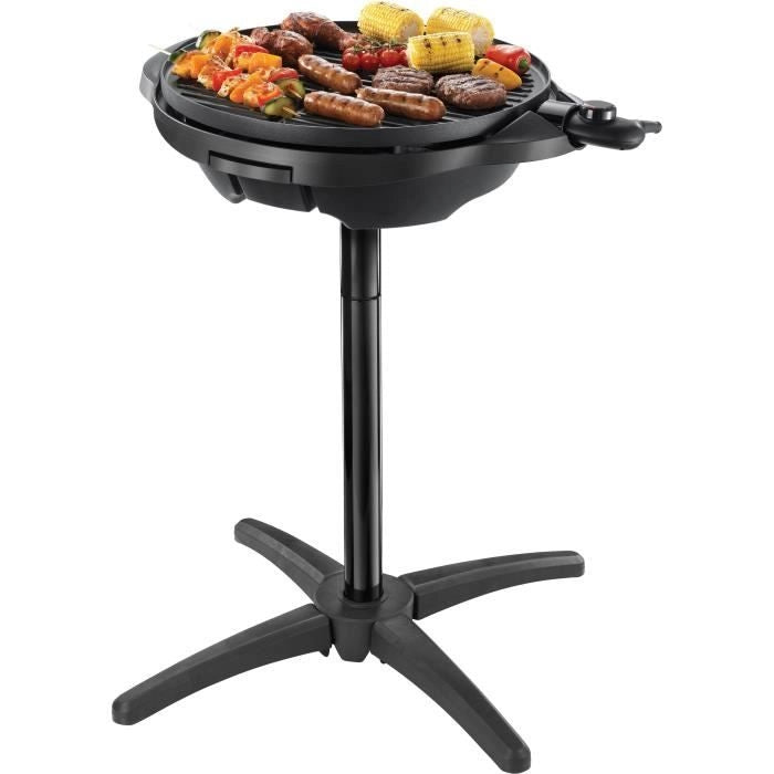 RUSSELL HOBBS 22460-56 GEORGE FOREMAN Barbecue da interno ed esterno da 2400 W - Nero