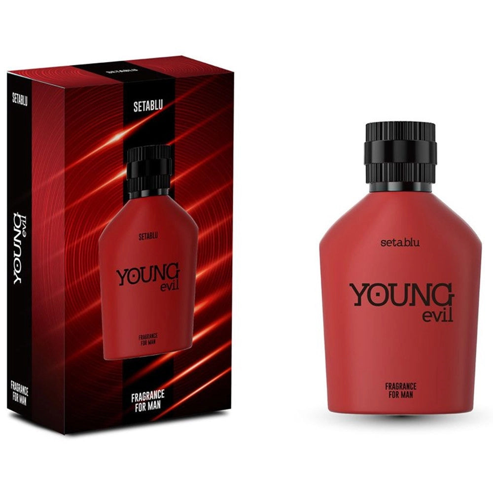 Trade Shop - Profumo Corpo Eau De Toilette Parfum Fragranza Per Uomo Maschile Young Evil 100ml 024790 -