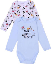 Abbigliamento per Bambini Topolino – 2-Pack Magliette per Bambini – 100% Cotone – Per Bambini di 6 a 24 Mesi