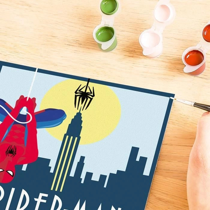 CreArt 20x20 cm Spider Man, Tempo libero creativo, 23891, Ravensburger