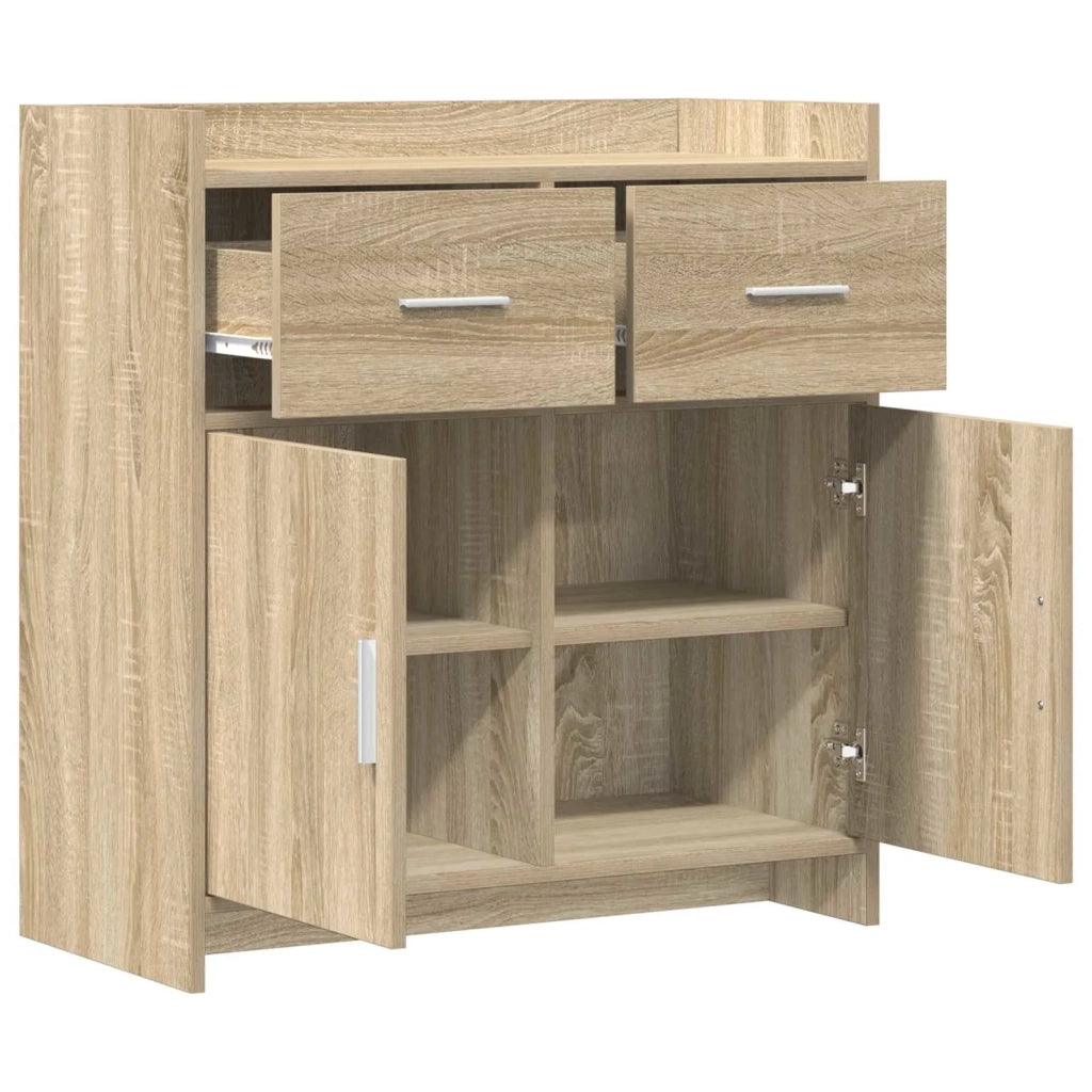 Credenza Rovere Sonoma 75 x 36 x 80 cm Legno ingegnerizzato 8011117