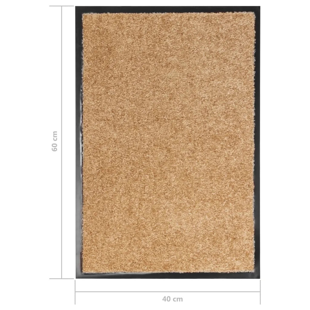 Zerbino | Tappetino Lavabile Crema 40x60 cm