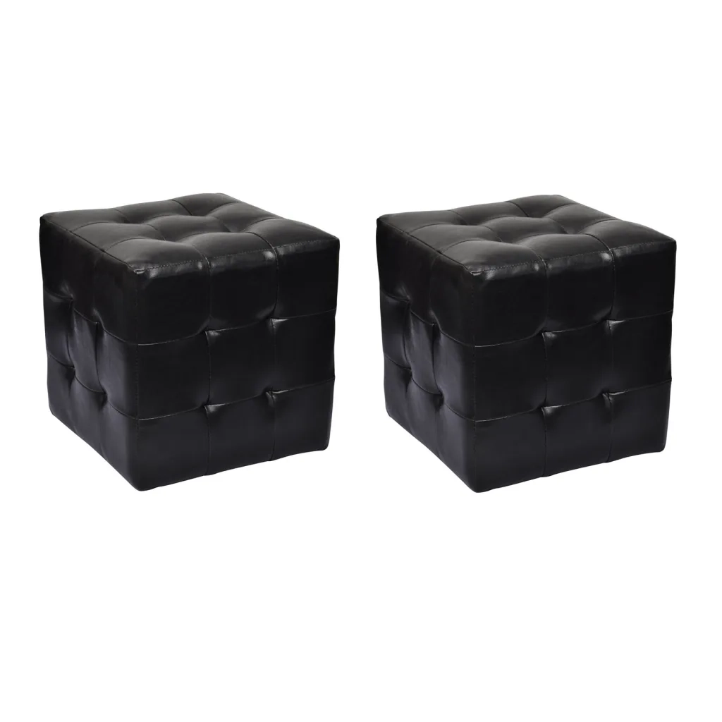 Sgabelli a Cubo Neri cod mxl 80570