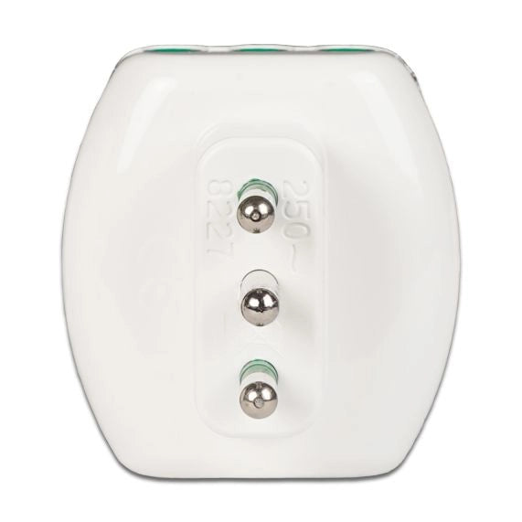 FME 82.210 ADATTATORE 10A 2P+T A 2 PRESE + SCHUKO- FANTON- 1,0 pz