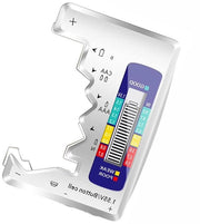 Tester di Batteria Universale Digitale per Tutto - AAA AA D N 9V 6F22 - Controlla Batteria - Batteria Checker - Batteria Minima