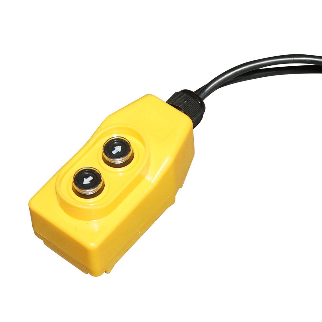 Paranco elettrico in acciaio 380V, 500W con catena da 3 m, portata massima 2000 kg, gancio di sicurezza Breckner Germany