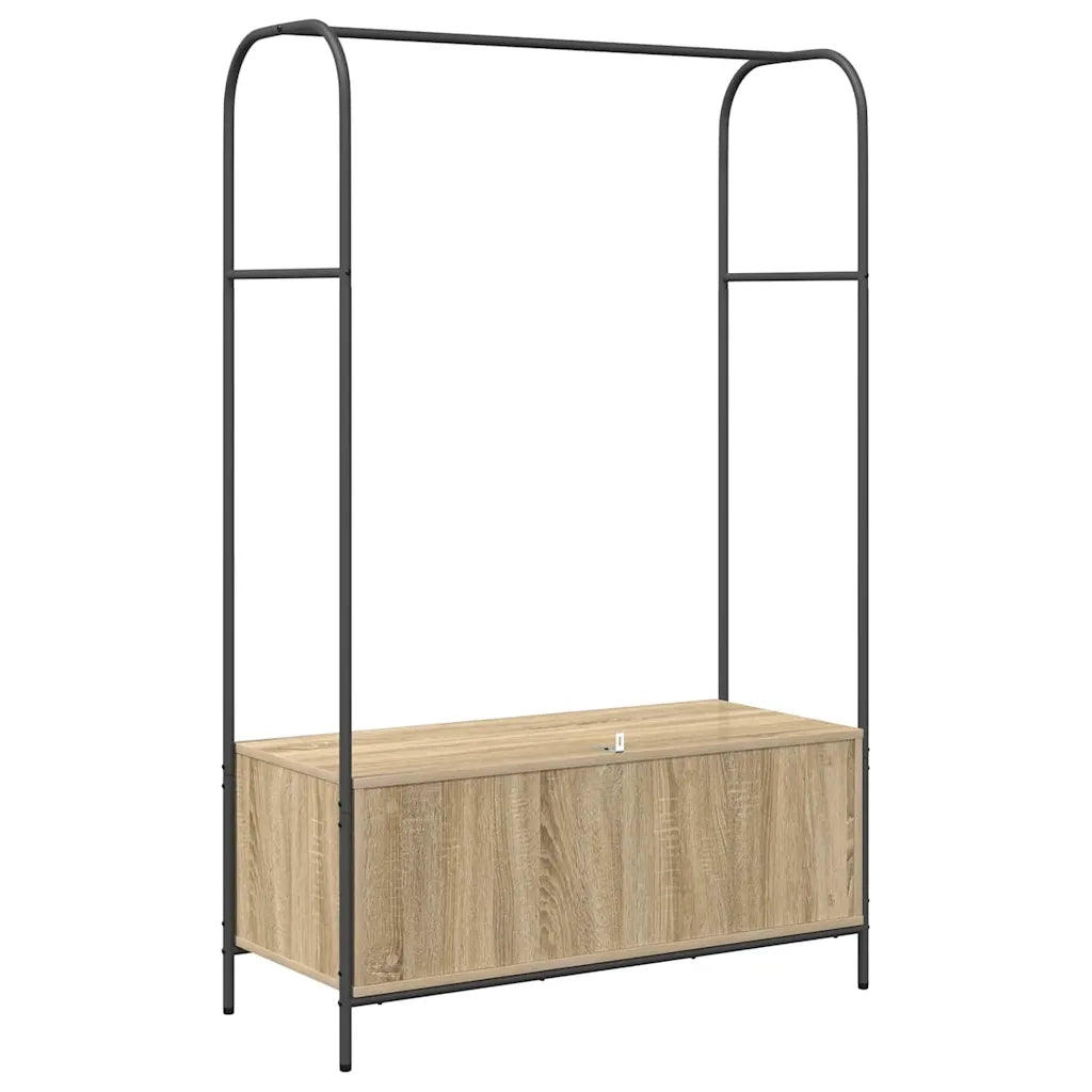 Stendibiancheria Rovere Marrone 100 x 44 x 160 cm 868452