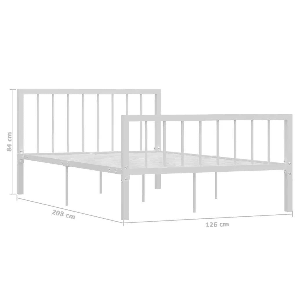 Giroletto Bianco in Metallo 120x200 cm cod mxl 59070