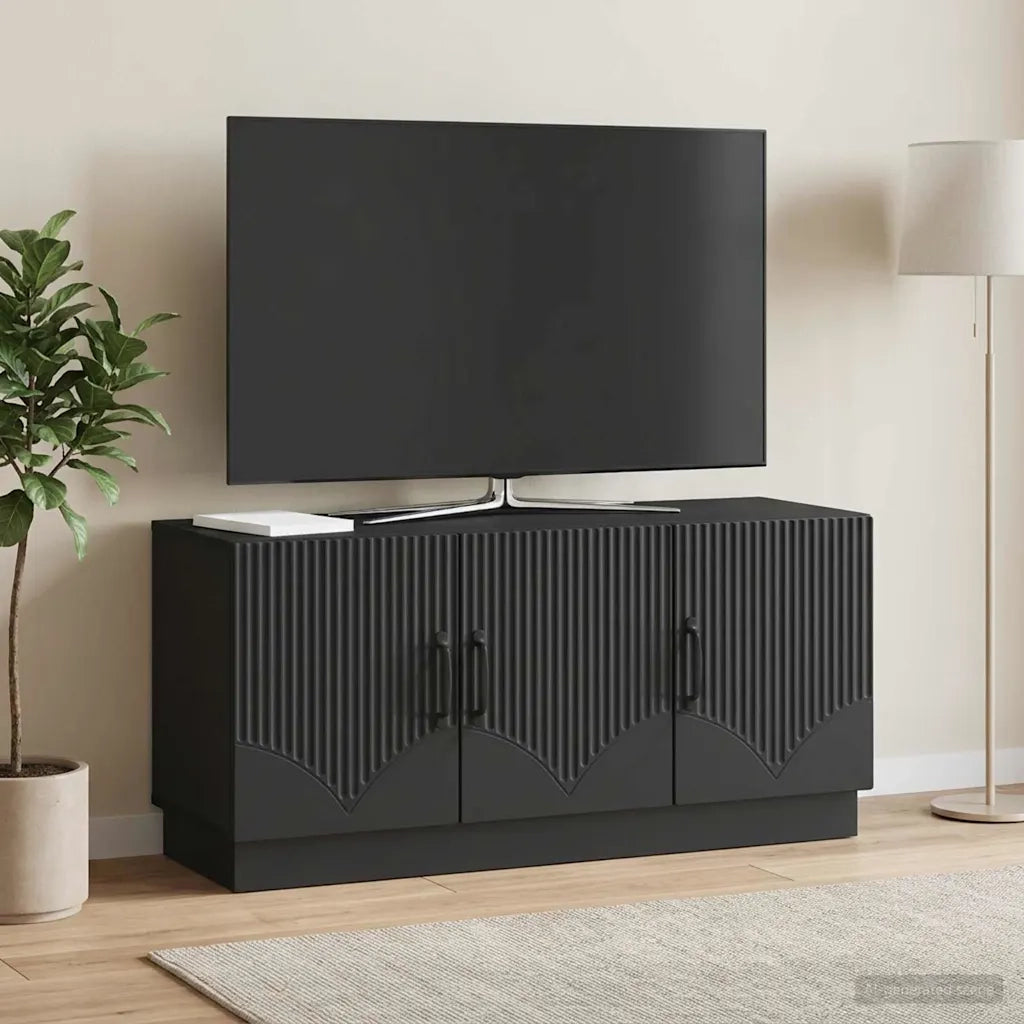 Mobile TV Nero 99 x 34,5 x 47 cm Legno ingegnerizzato 895406