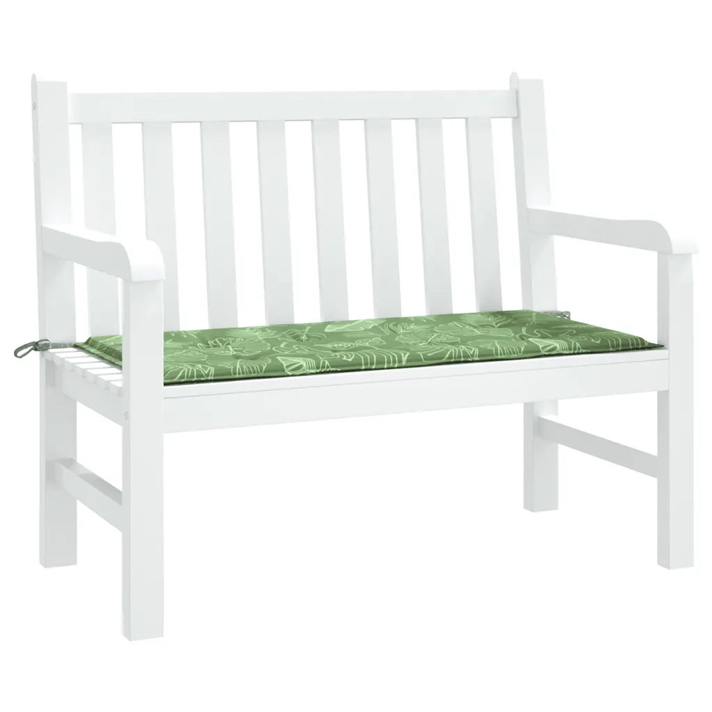 Cuscino per Panca a Foglie 100x50x4 cm in Tessuto Oxford 361117