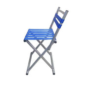 Trade Shop - Sedia Da Campeggio Pieghevole Portatile Sgabello Pesca Spiaggia 33x38x66cm 615161 -